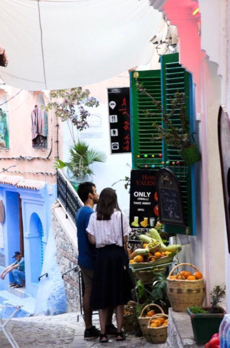 Hostal Valencia - Private Room With Bathroom Chefchaouen Exterior photo